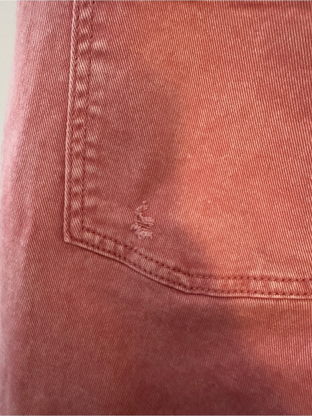 Time and Tru Rose Pink High-Rise Straight Jeans - Picture 9 of 10